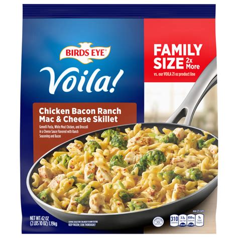 Save On Birds Eye Voila Chicken Bacon Ranch Mac Cheese Frozen