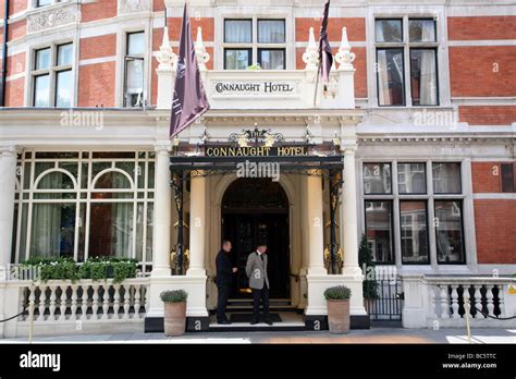 Connaught Hotel, Mayfair, London Stock Photo - Alamy