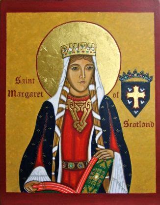 Saint Margaret Of Scotland Icon Ready To Frame Print 8x10 Etsy St