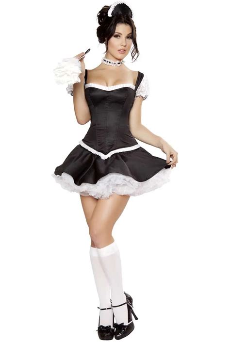 Fashional Flirty Fifi French Maid Costume 6s1063 French Adult Sexy Maid