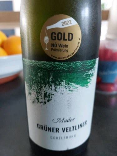 Mader Gobelsburg Gr Ner Veltliner Vivino Us