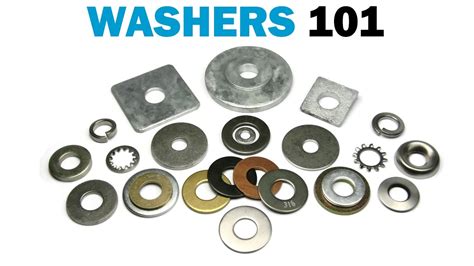 All About Washers Types And Materials Uss Vs Sae Fasteners 101 Youtube