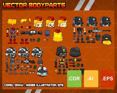 Special Soldier Game Sprites Game Sprites