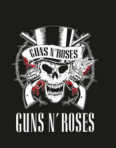 Guns N' Roses - Calavera - Skull Logo PNG Vector (CDR) Free Download