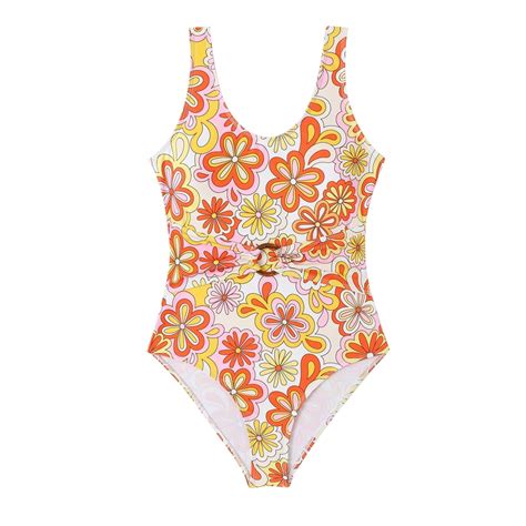 Big Girls One Piece Swimsuit Bikini Set Swimwear Orange Y Girls One Piece Swimsuits