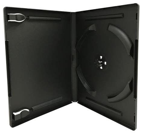 CheckOutStore 100 STANDARD Black 6 Disc Stackable DVD Cases - Walmart.com