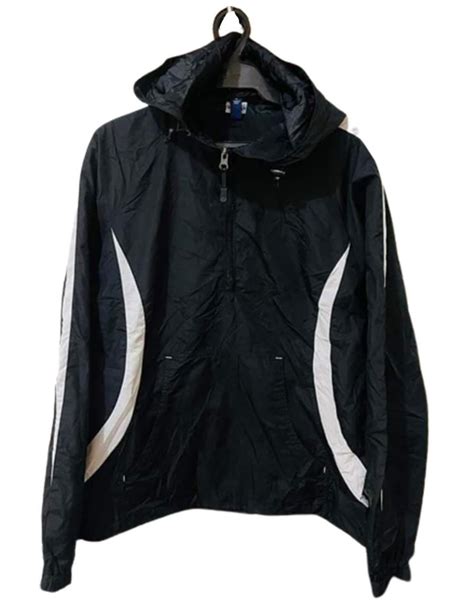 Men Black Polyester Windcheater Size Small At Rs 450piece In