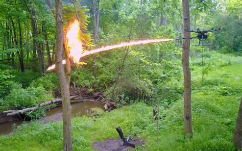 Flamethrower Attachment Real Life