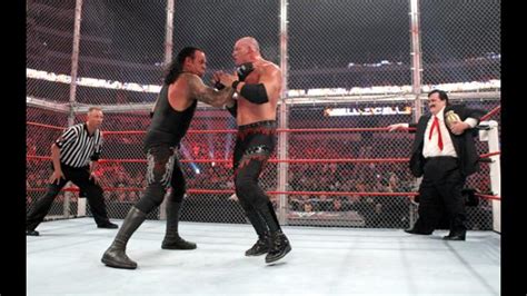 Undertaker vs. Kane - Hell in a Cell Match for the World Heavyweight ...