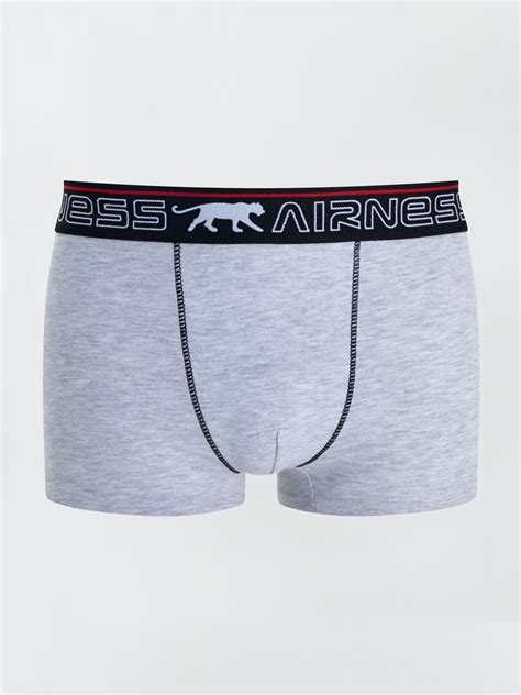 Pack De Boxers Lisos Airness Beige Kiabi