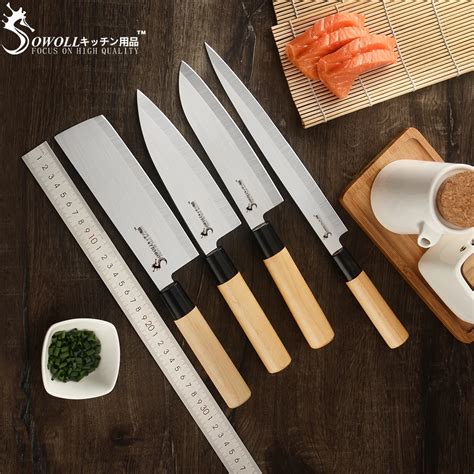 SOWOLL набор кухонных ножей, столовых приборов, набор ножей из ...