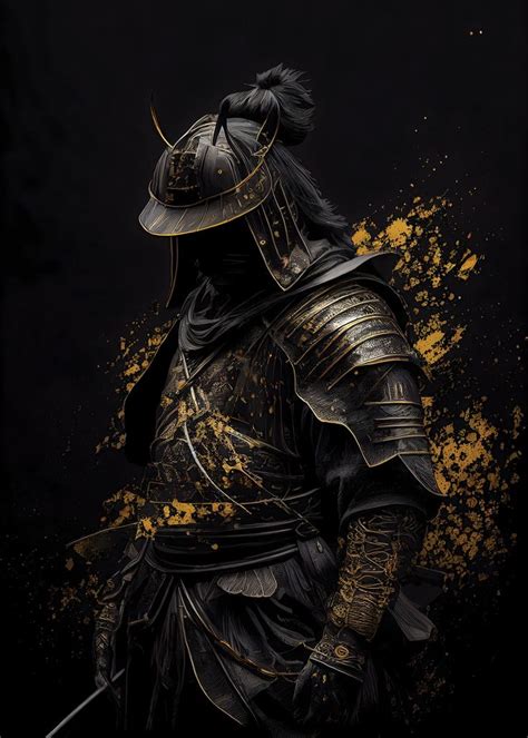 Fantasy Samurai Kintsugi Warrior Leon Fantasy Samurai Fantasy