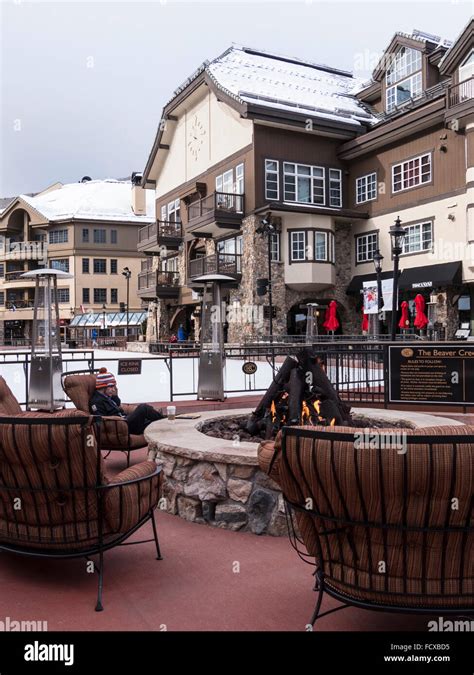 Beaver Creek Village mall, Beaver Creek Ski Resort, Avon, Colorado ...