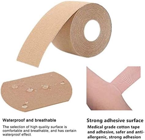 Boobs Tape Breast Lift Tape 2 X 16 And 10 Pair Disposable Round