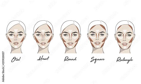 corrective makeup  diffe face shapes saubhaya makeup
