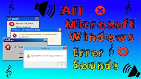 Windows Sounds Error Beep