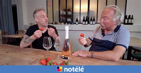 D Lices Tralala Avec Tonton Le Vin Pour Accompagner Les Fraises