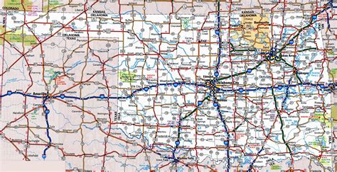 Texas Oklahoma Road Map | secretmuseum