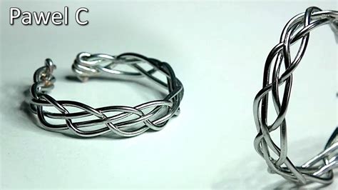 Braided Wire Ring Diy Youtube