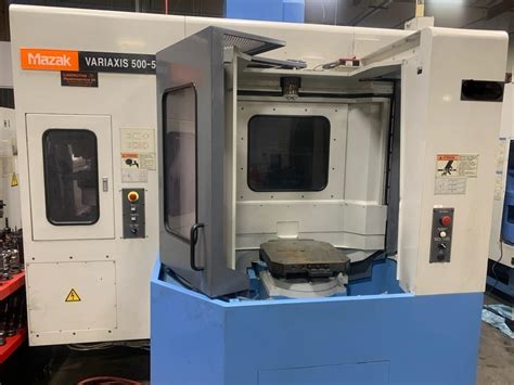 Used 2002 Mazak Variaxis 500 5x 5 Axis 5 Axis Vertical Machining