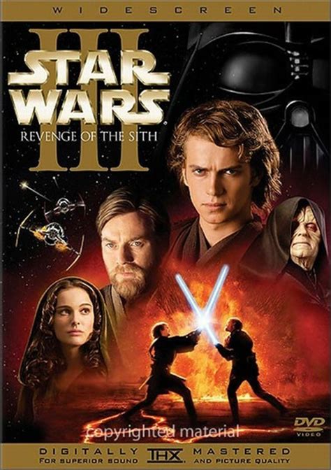 Star Wars Episode Iii Revenge Of The Sith Widescreen Dvd 2005 Dvd Empire