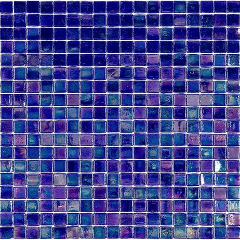 Apollo Tile Skosh Glossy Shimmer Cobalt Blue In X In Glass