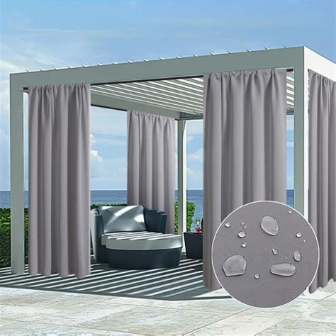 Rideau Isolant Thermique Anti Chaleur Pour Pergola Ext Rieur