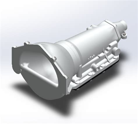 Archivo STL Transmisión automática GM 4L80e a escala 1 24Objeto