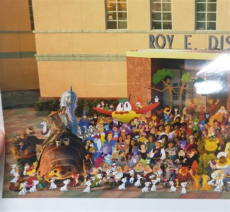 Once Upon A Studio Photo With All Characters In 2023 Disney Movie