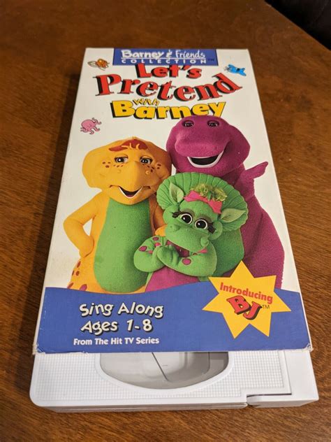 Vintage Barney Friends Lets Pretend Introducing Bj Vhs Video The Best Porn Website