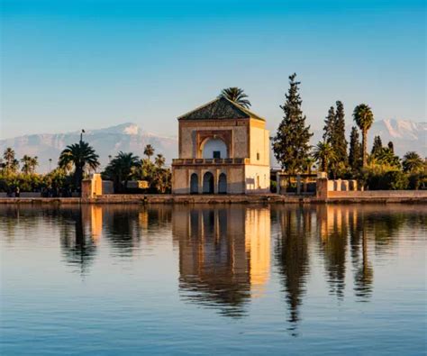 menara gardens marrakech history serenity atlas mountain views