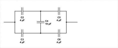 capacitor - Calculating total capacitance of a circuit - Electrical ...