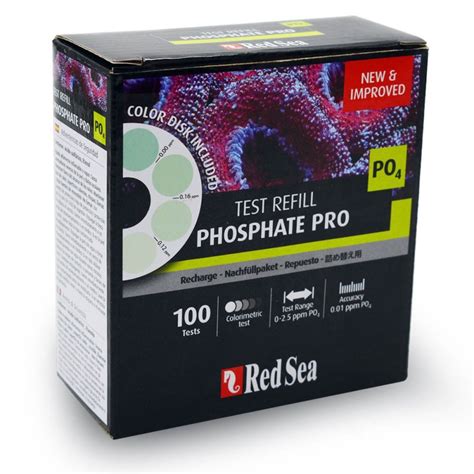 Red Sea Phosphate Pro Test Refill Tests