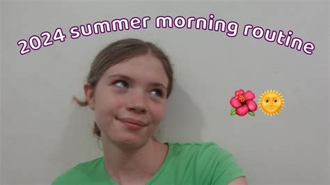 My 5am Summer Morning Routine 🌸☀️🎀 Youtube