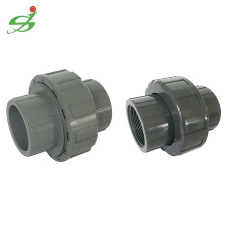 Sch 80 PVC Female Pipe Fitting Union China UPVC Socket Thread Union