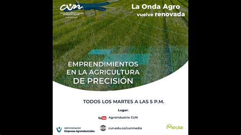 Oportunidades De Emprendimiento En Agricultura De Precisi N Youtube