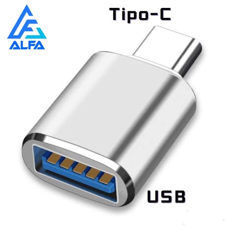 Adaptador Conector Tipo C Para USB 3 0 OTG Conversor Macho USB C