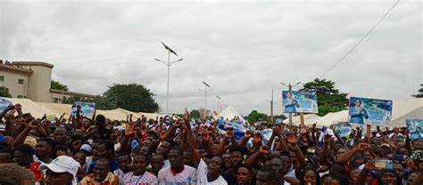 Meeting de clôture du candidat PPA CI Yopougon Michel Gbagbo nous