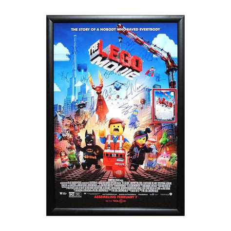 Signed Movie Poster // The Lego Movie - Art & Animation Icons - Touch ...