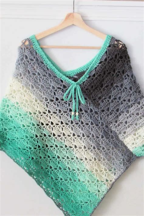 Easy Crochet Summer Poncho Pattern Crochet Dreamz