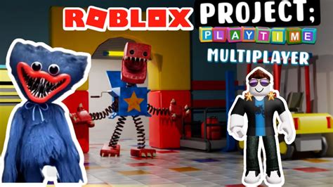 HUGGY WUGGY BİZİ KOVALIYOR ROBLOX PROJECT PLAYTİME YouTube