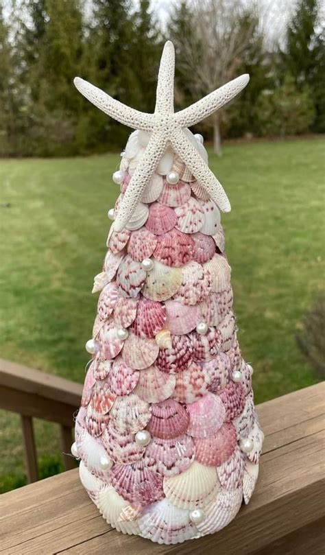 Coastal Christmas Decor Seashell Crafts