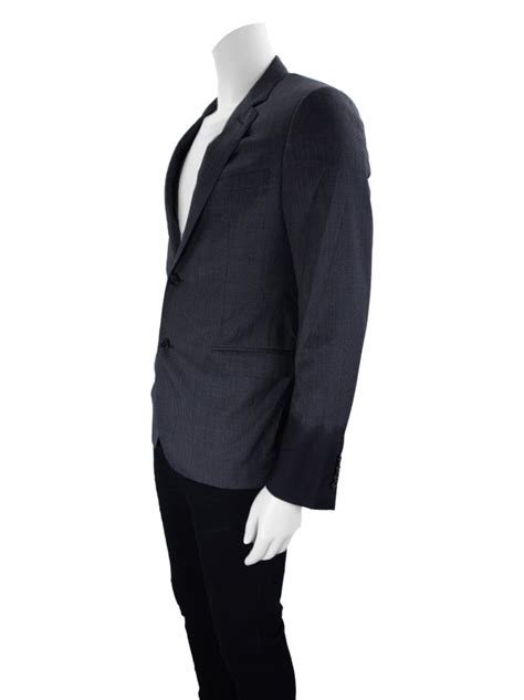 Blazer Lanvin Mascu Lino L Grafite Original Etiqueta Nica