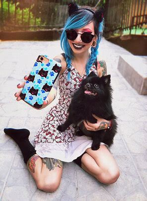 Cute Blue Braids Porn Pic