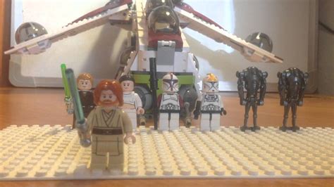 Обзор на LEGO StarWars 75021 Республиканский ганшип. - YouTube