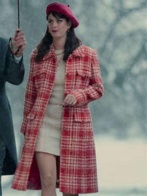 The Gentlemen 2024 Susie Glass Plaid Coat Victoria Jacket