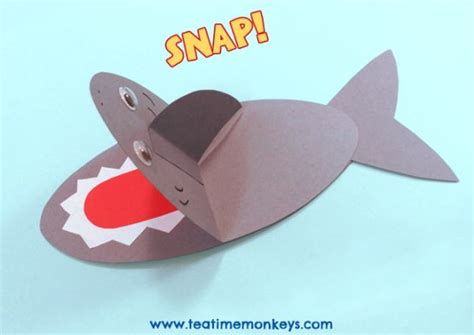 Shark Crafts For Kindergarten