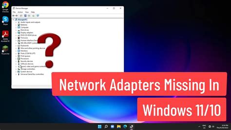 Network Adapters Missing Windows Youtube