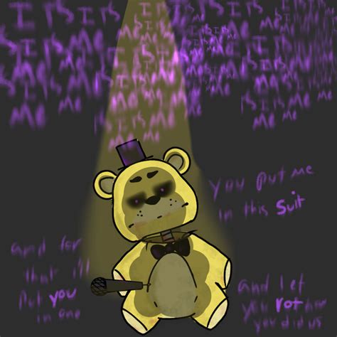 Golden Freddy fanart Fnaf by FNAFFL11 on DeviantArt