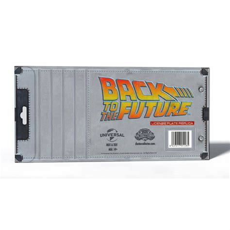 Back to the Future OUTATIME License Plate Replica – Back to the Future™